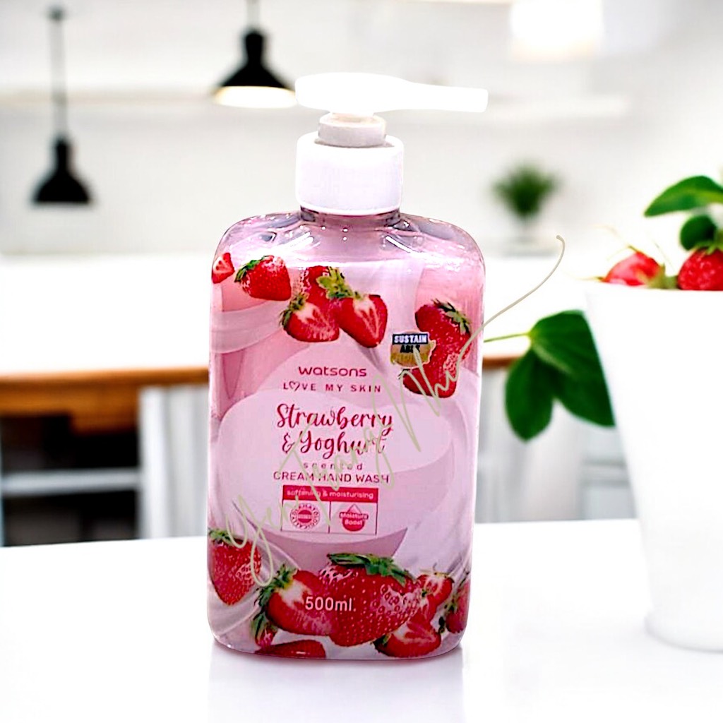 16.5 Nước rửa tay Watsons chống khô da 500ml