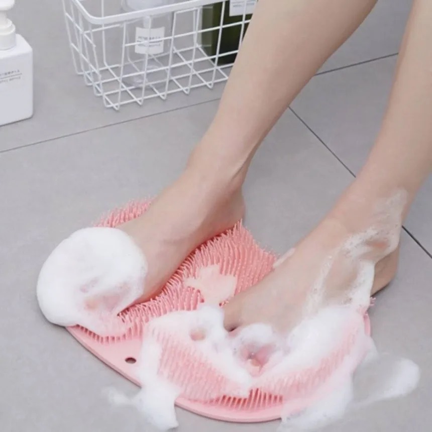 19.17 Tấm silicon massage. chà lưng đa năng chống trơn