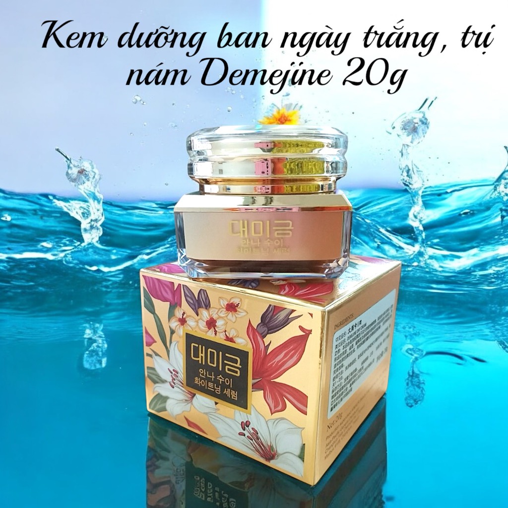 [DL-HQ] Kem dưỡng ban ngày trắng, trị nám Demejine 20g