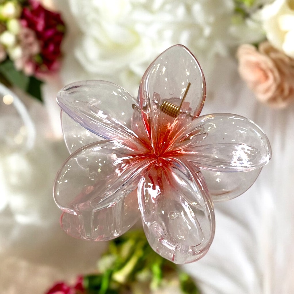 T7.1.Kẹp càng cua nhựa trong hoa sứ 8cm