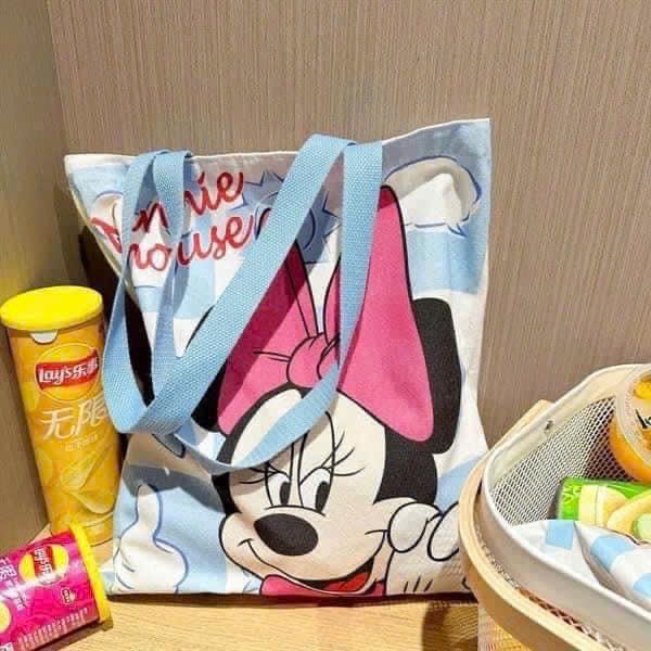 13.16 Túi vải tote Mickey 40x35cm (chưa tính dây)