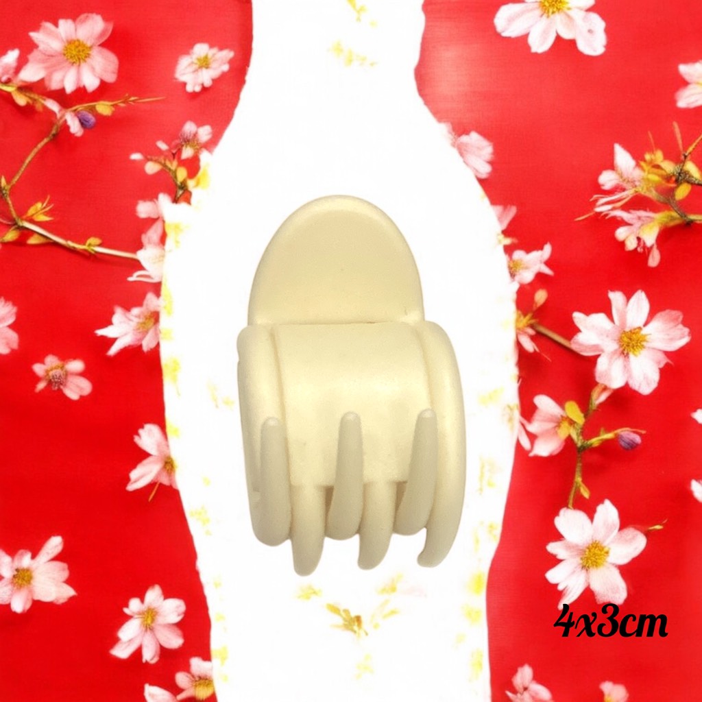 T1.Kẹp Tóc Càng Cua 6 Răng 4x3cm