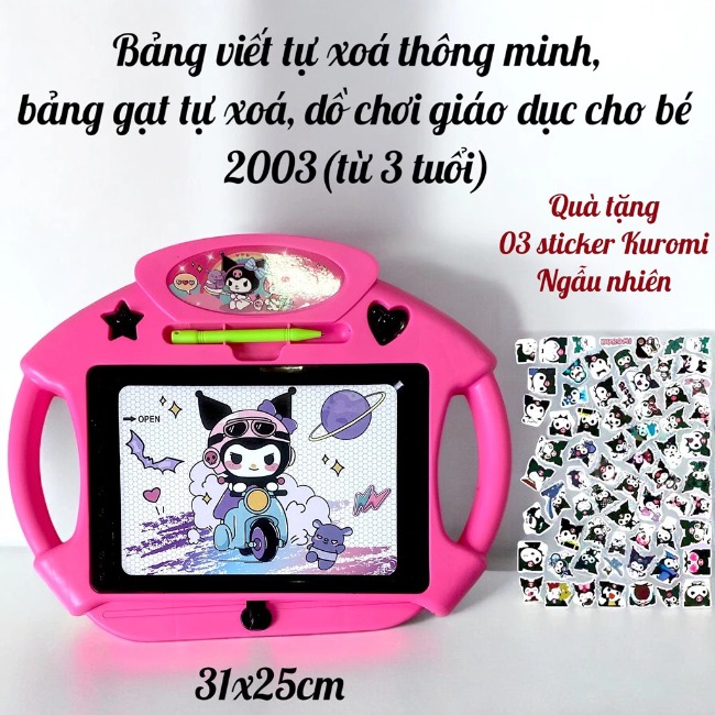 Bảng viết gạt tự xoá thông minh (từ 3 tuổi) No.2002