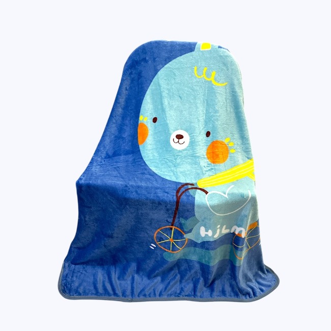 Chăn/Mềm nhung tuyết hoạ tiết hoạt hình dễ thương 100x140cm