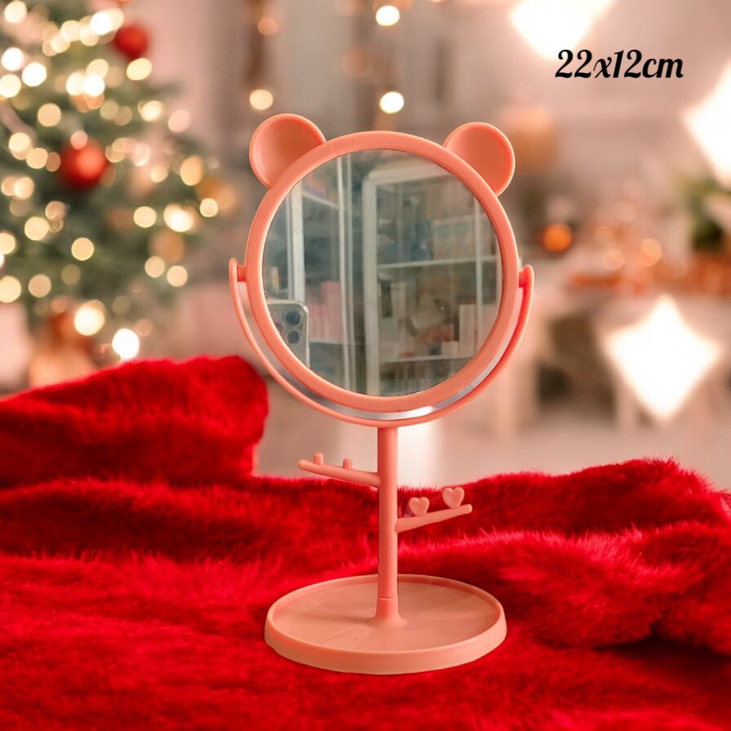 B8.10 Gương để bàn có giá treo dễ thương