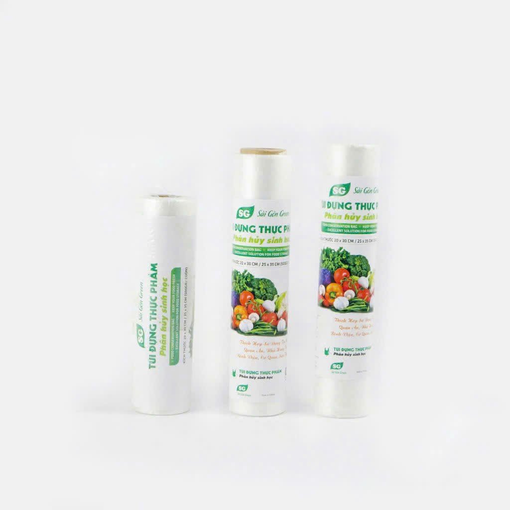 Sét 3 Cuộn Túi Đựng Thực Phẩm