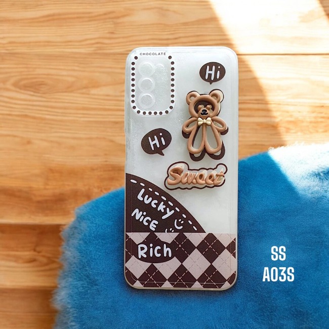 Ốp Lưng Điện Thoại SWEET Gấu Nâu Siêu Dễ Thương Cho Sam Sung