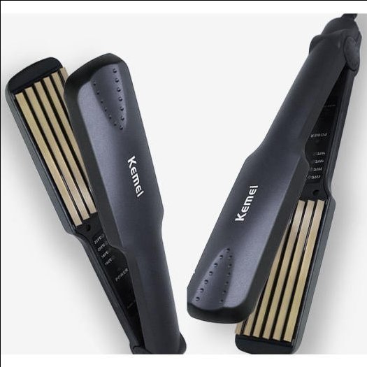 Máy dập xù tóc Kemei bản to KM-332