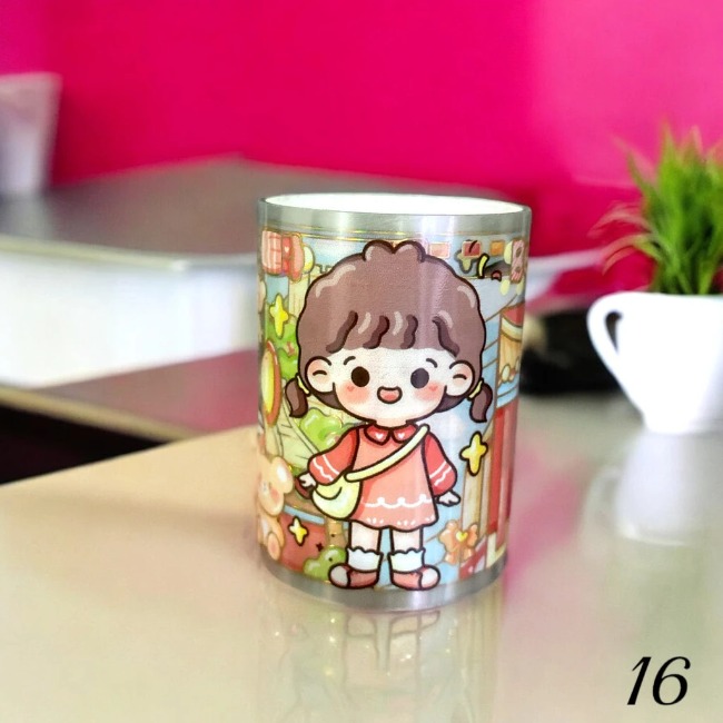 Hình dán họa tiết nhân vật hoat hình dễ thương