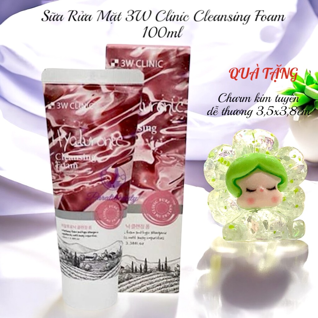 Sữa Rửa Mặt 3W Clinic Cleansing Foam 100ml