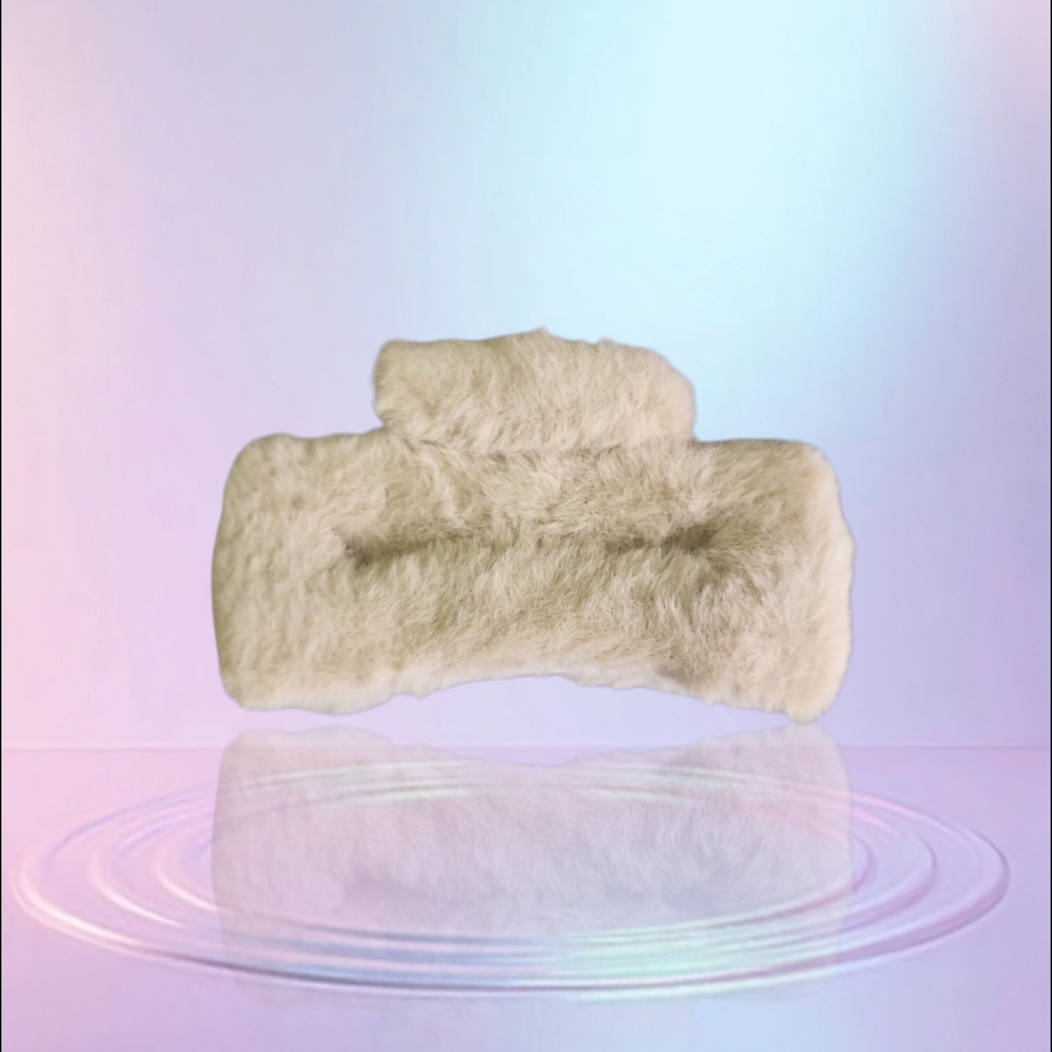 T6. Kẹp tóc càng cua lông 9cm