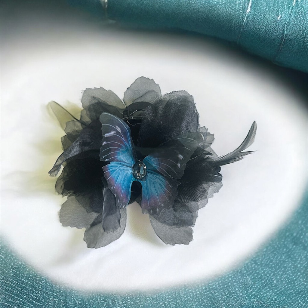 Kẹp Tóc Bướm Ma Thuật Cỡ Lớn Phong Cách Tiên Nữ