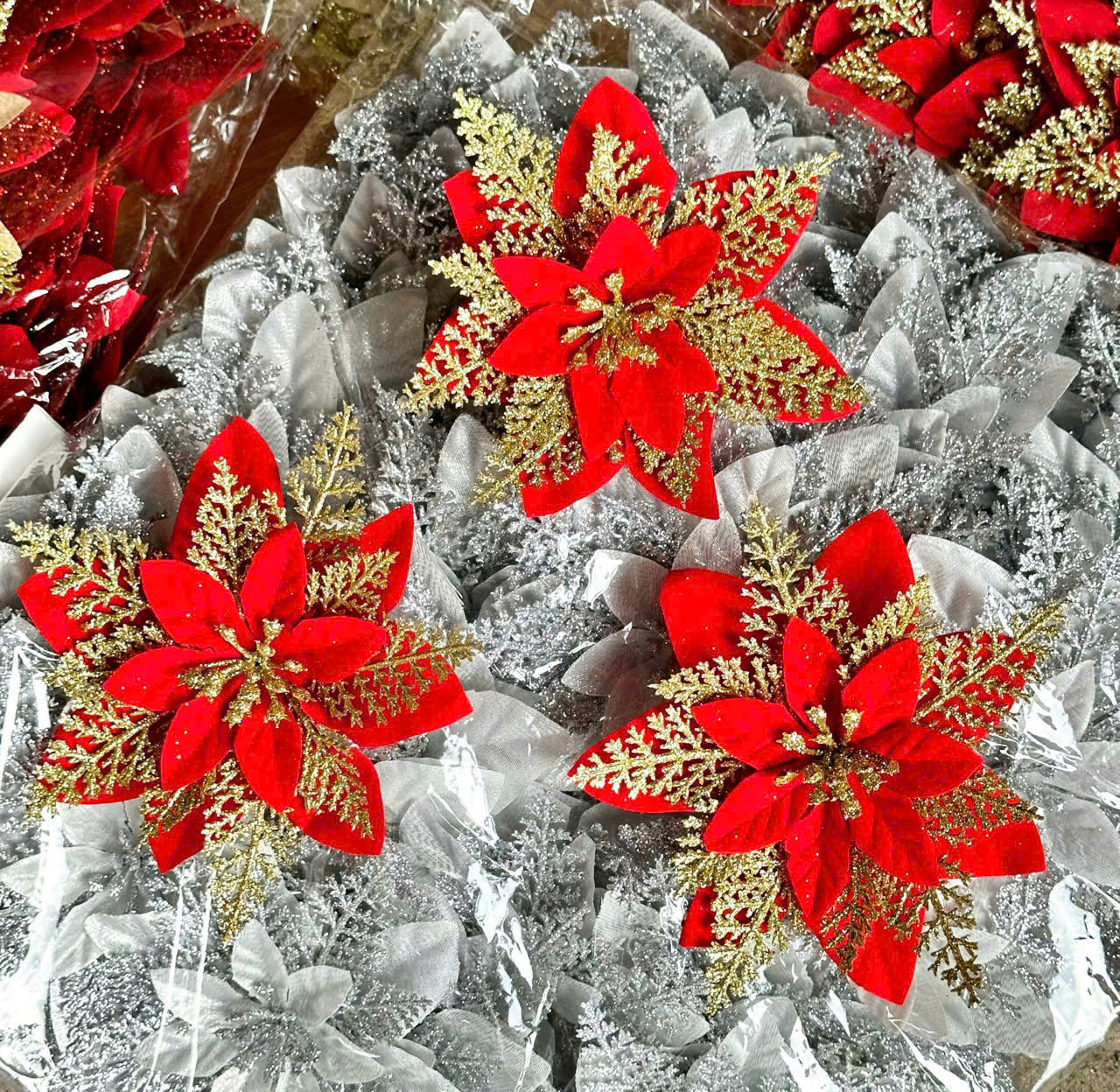 Bông hoa trạng  nguyên size 14 cm