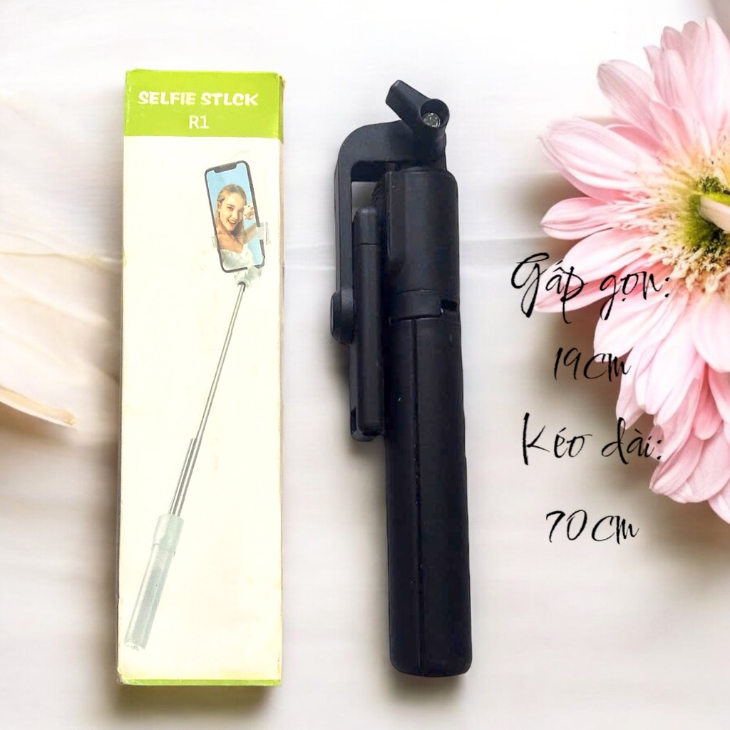 Gậy Chụp Hình Selfie Stlck R1 3 Chân Đa Năng (Dùng Pin Cúc)