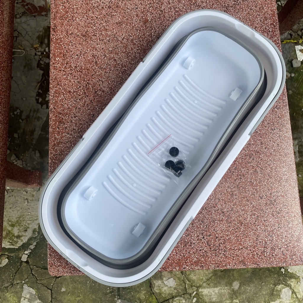 Cây lau nhà kèm chậu gấp gọn