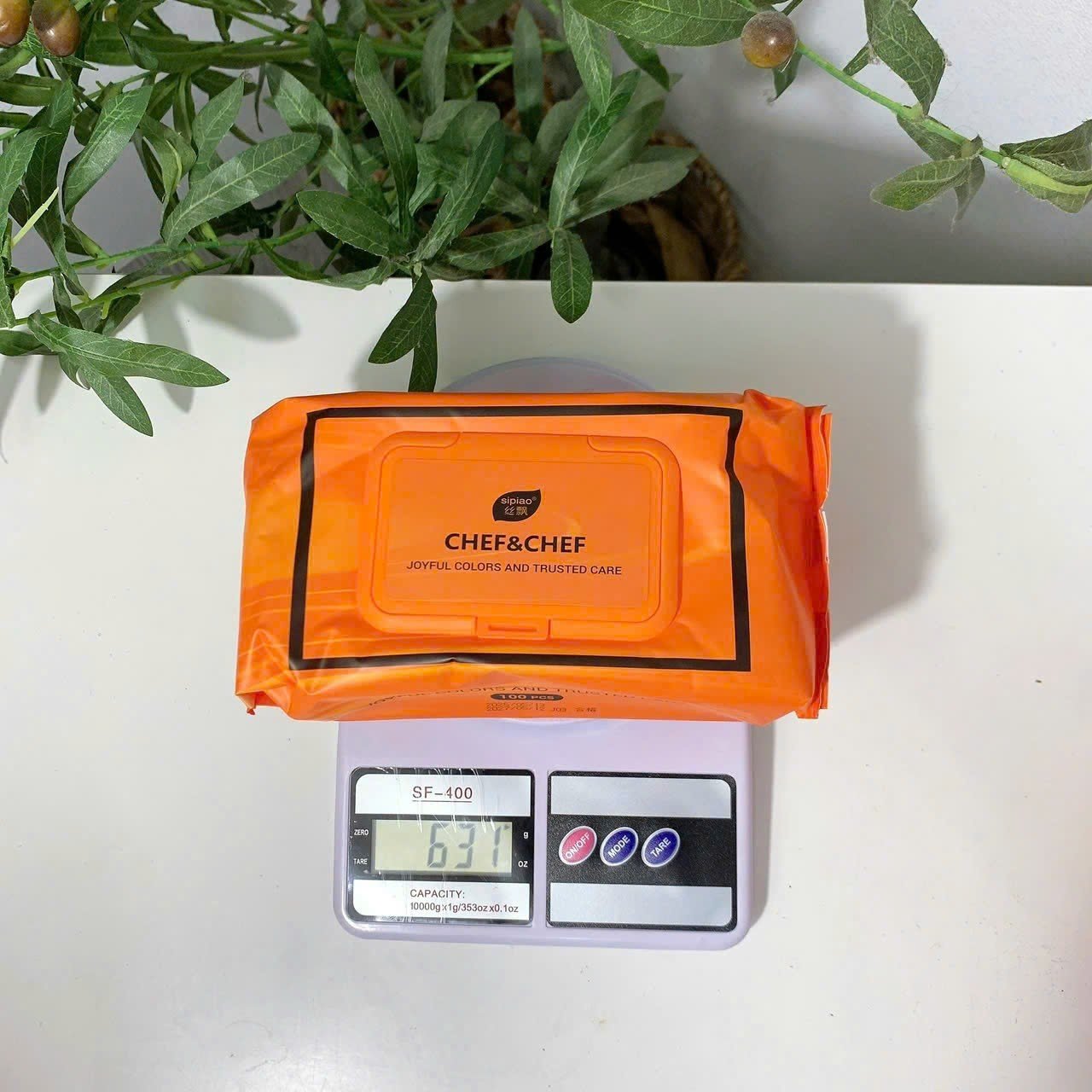 Gói 100 Cái Khăn Ướt Sipao 630g