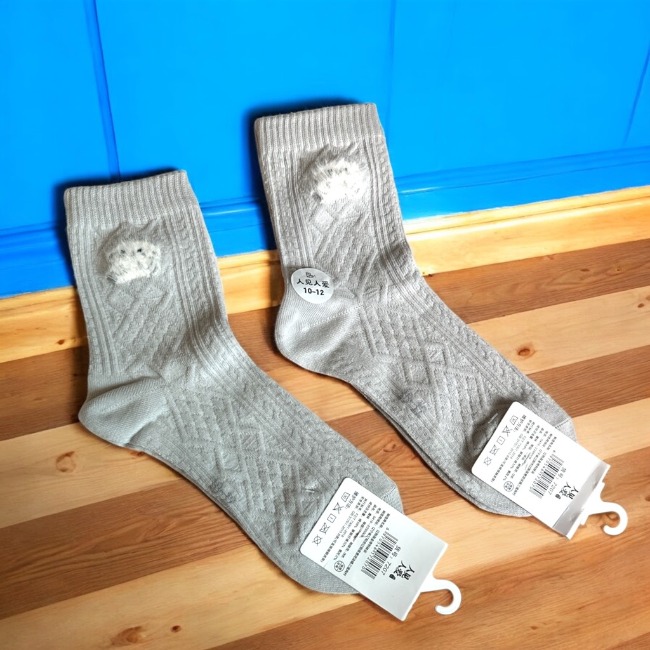 Tất/Vớ cotton hoạt hình từ 10-12 tuổi