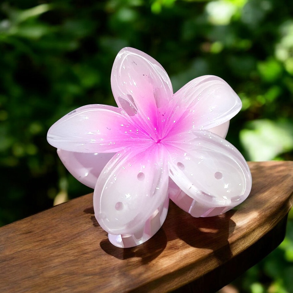 T7.1.Kẹp càng cua nhựa trong hoa sứ 8cm