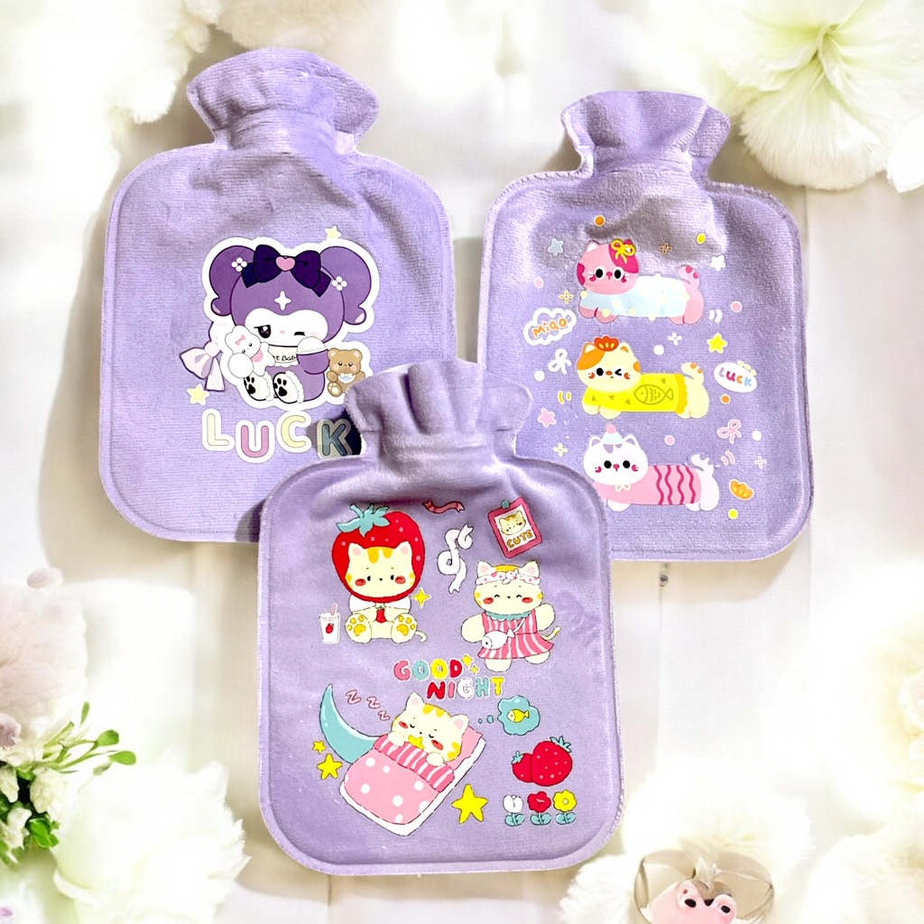 Túi chườm nhung hoạt hình 20x15cm