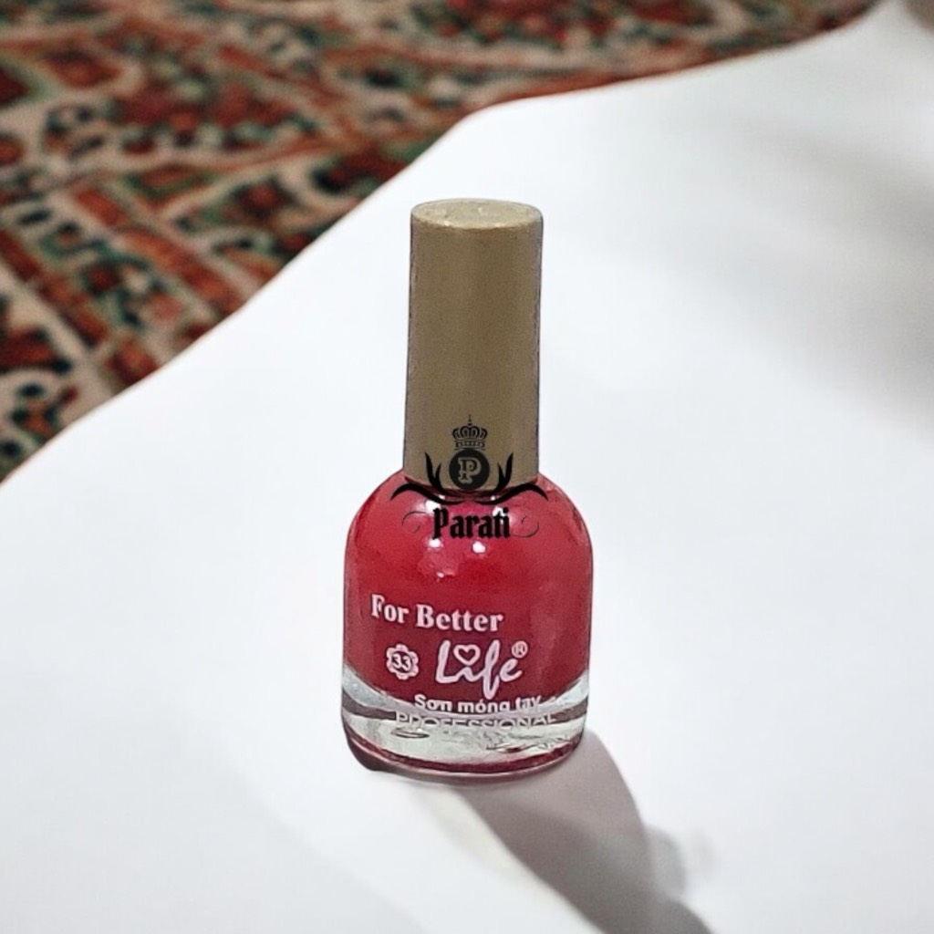Sơn móng tay FOR BETTER LIFE , màu mịn mượt bóng, không hơ máy 15ml