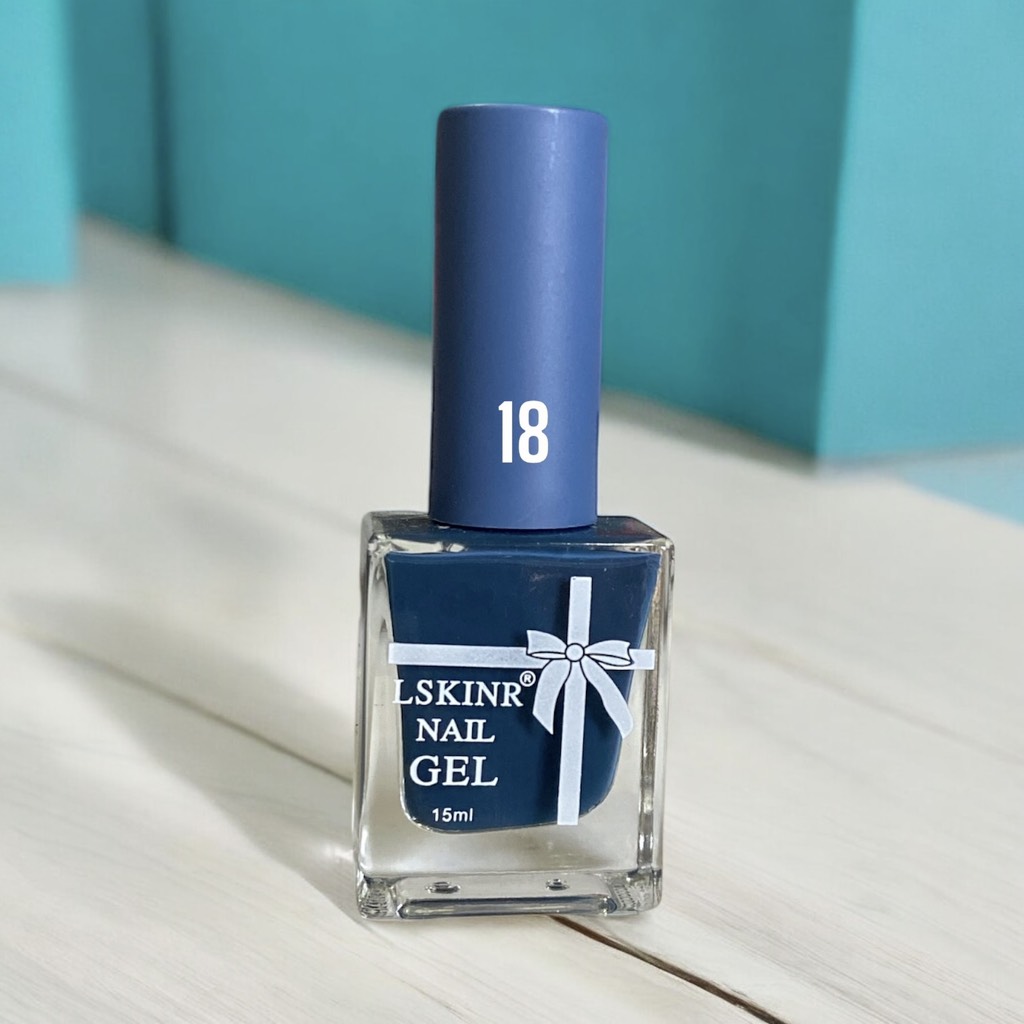 Sơn móng tay chai dẹt Lskinr Nail Polish 3D Gel 15ml