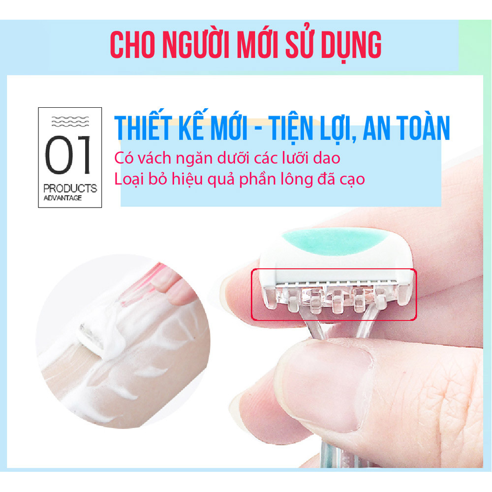 T11. Set 2 dao cạo vùng Bikini