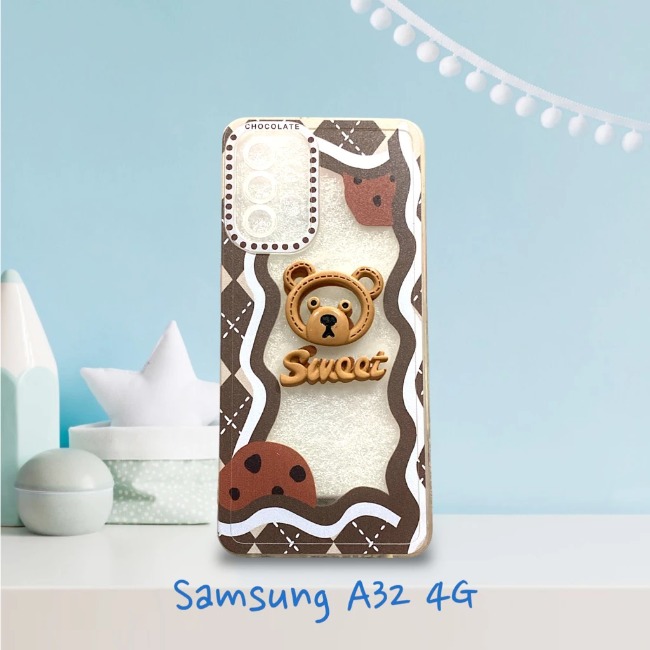 Ốp Lưng Điện Thoại Mềm SWEET Gấu Moschino Siêu Dễ Thương