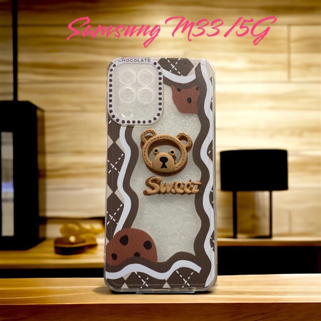 Ốp Lưng Điện Thoại Mềm SWEET Gấu Moschino Siêu Dễ Thương