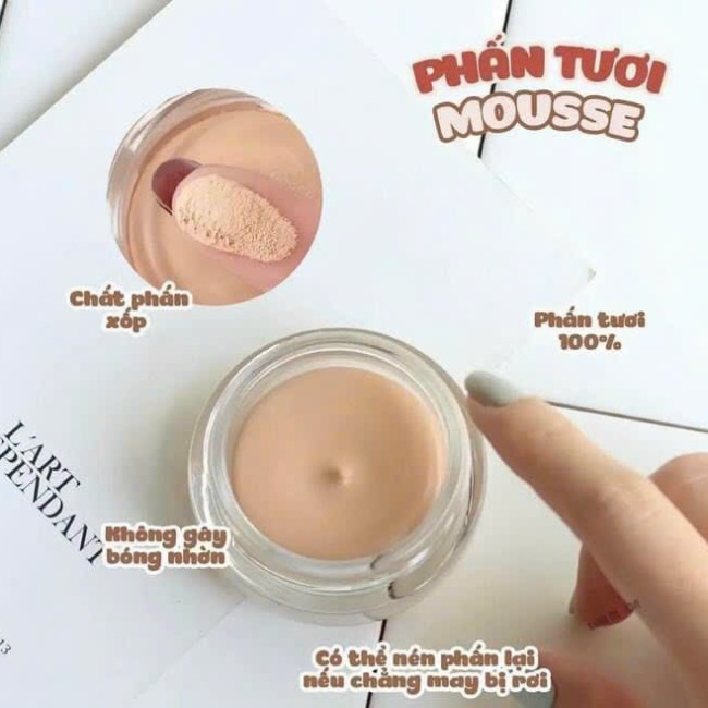 Phấn Tươi Che Khuyết Điểm Essence Soft Touch Mousse 04 Matt Ivory 16g