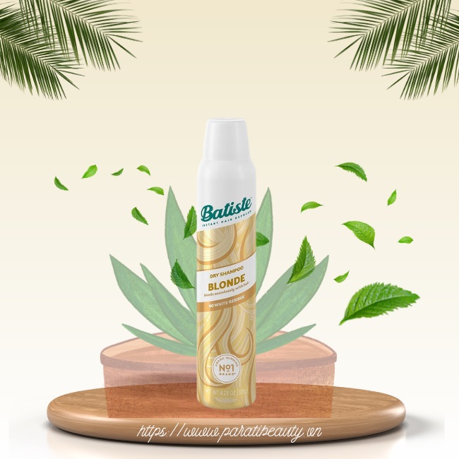 B3. Dầu Gội Khô Batiste Dry Shampoo 200ml