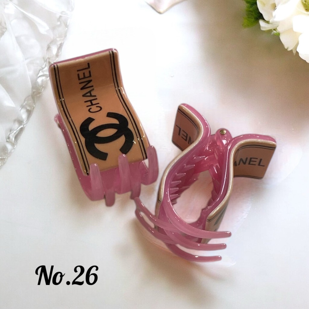 T1.Kẹp Càng Cua 5 Răng Cao Cấp Nhiều Họa Tiết Dễ Thương