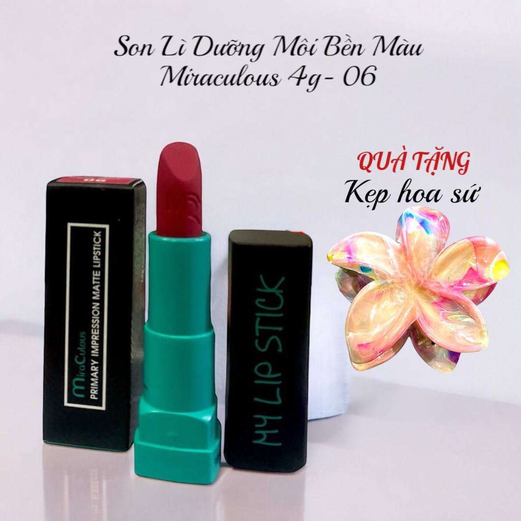 HLK-Son Lì Dưỡng Môi Bền Màu Miraculous (4g)