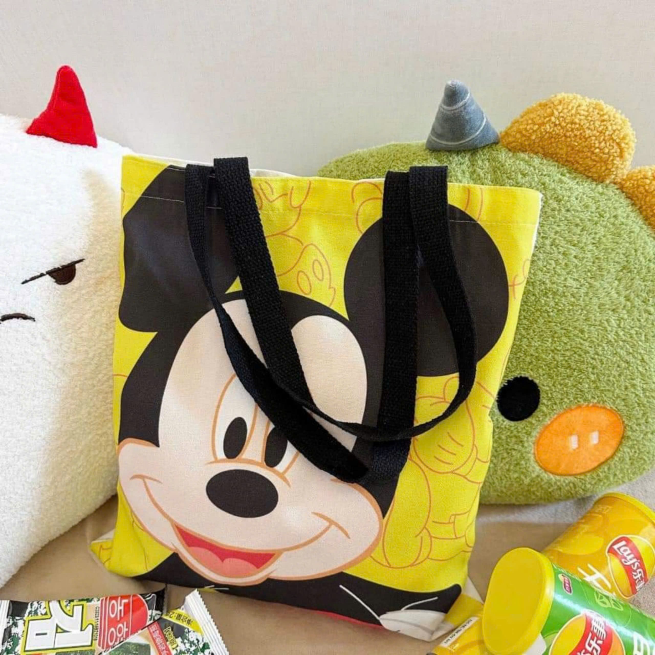 13.16 Túi vải tote Mickey 40x35cm (chưa tính dây)