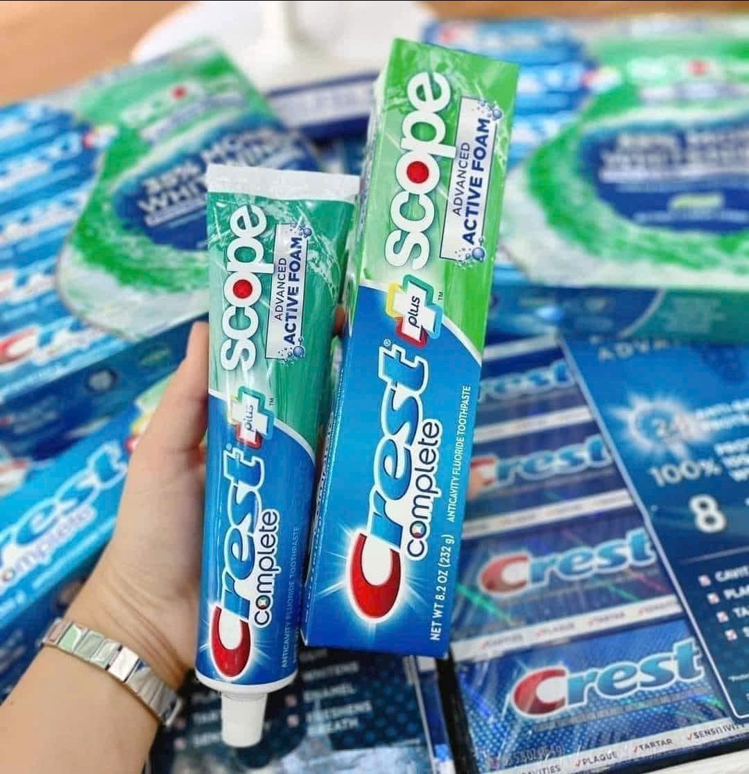 Kem đánh răng Crest Scope Advanced Freshness  232g