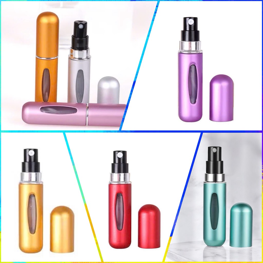 B8.9 Lọ chiết mỹ phẩm nhỏ gọn, có ống tự bơm 5ml