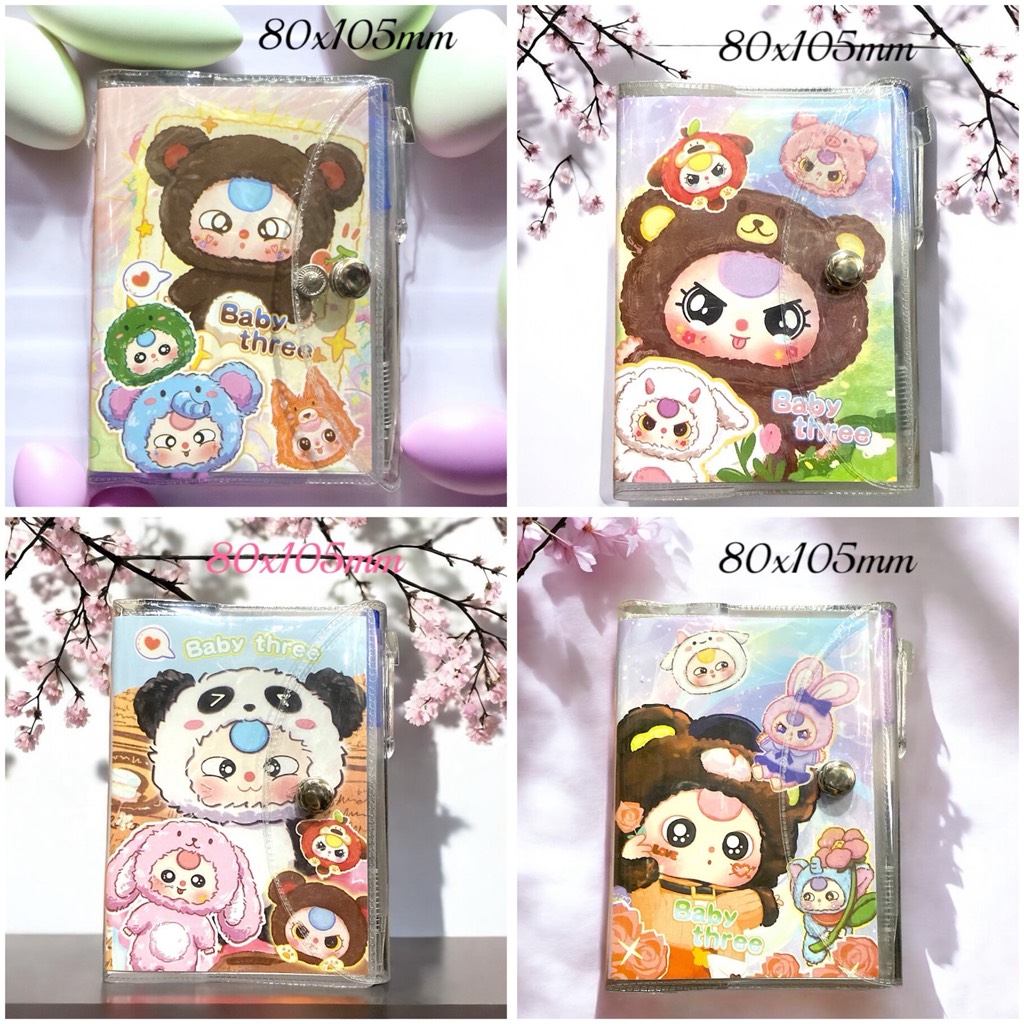 Sổ bìa nhựa nhật ký A7 kèm 01 cây bút