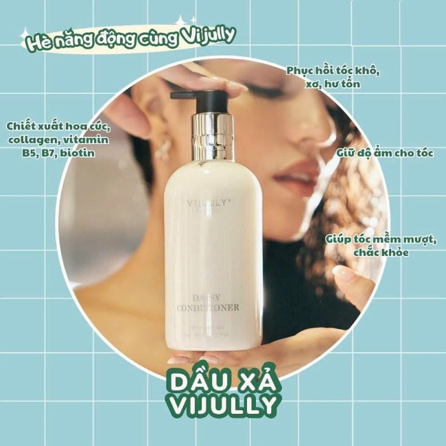 Dầu Gội Bưởi Vijully Pomelo Shampoo Làm Mượt Và Giảm Rụng Tóc 350ml