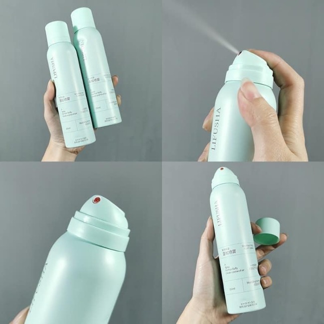 Dầu gội khô thuần chay cho tóc phồng màu xanh 150ml