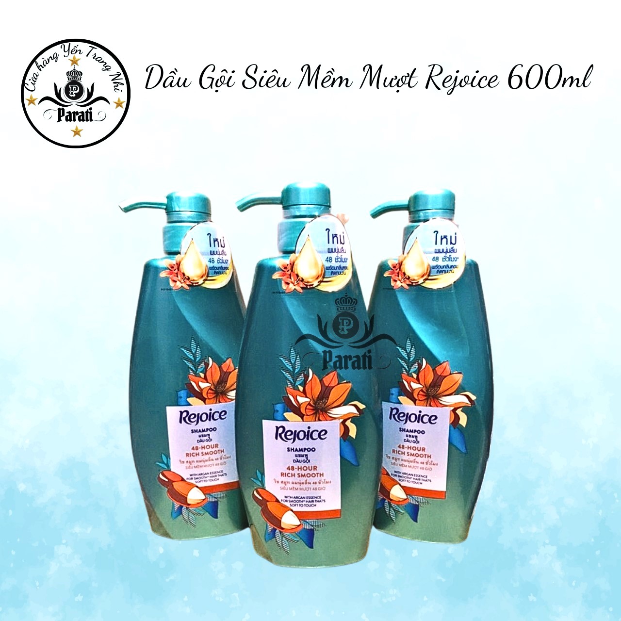 Dầu Gội Rejoice Siêu Mềm Mượt  600ml