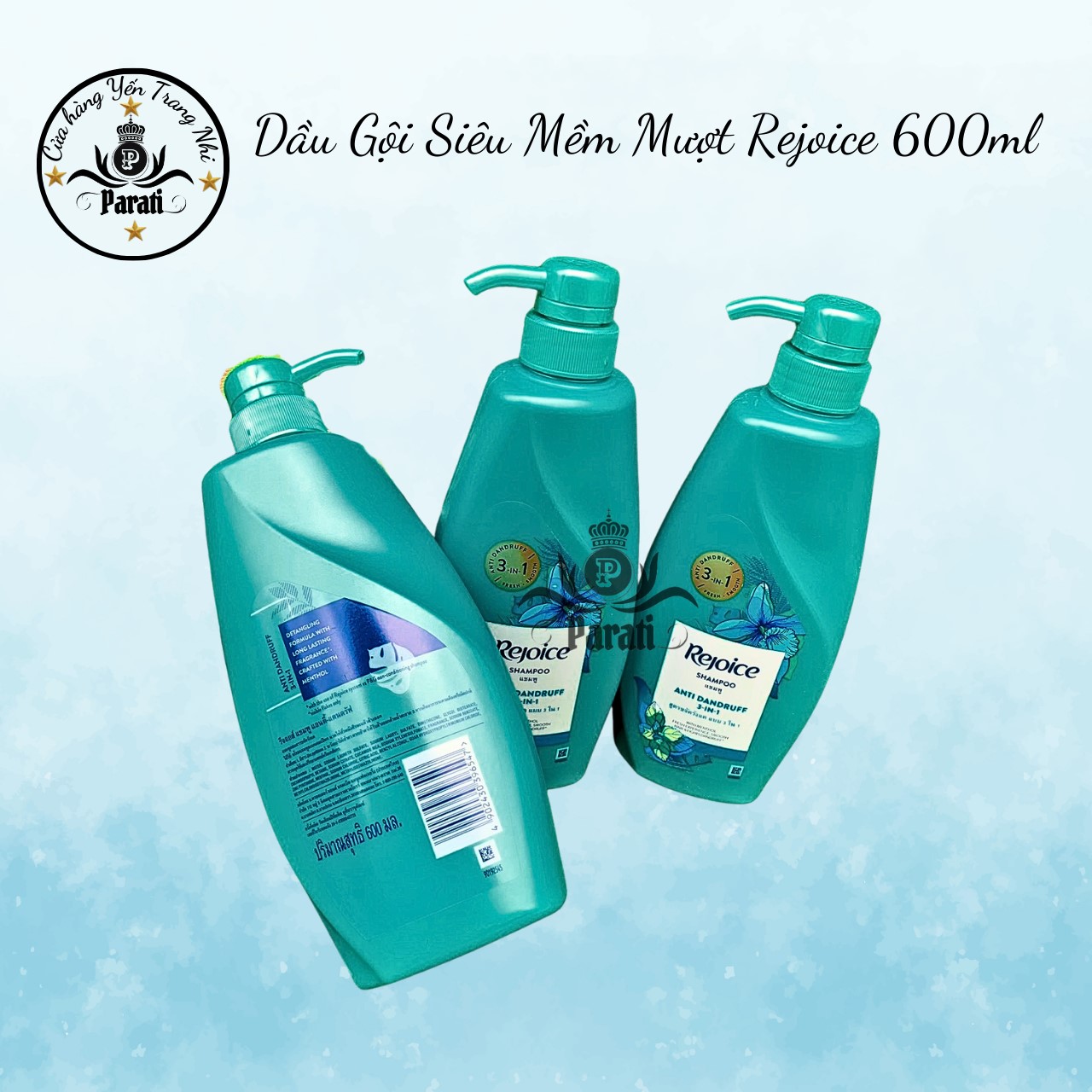 Dầu Gội Rejoice Siêu Mềm Mượt  600ml