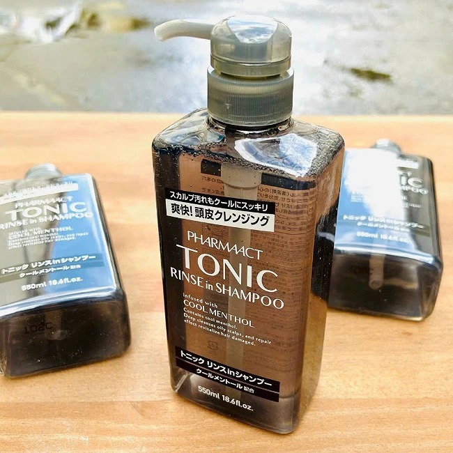 Dầu Gội Xả Cho Nam Tonic Pharmaact Rinse In Shampoo 2in1 550ml