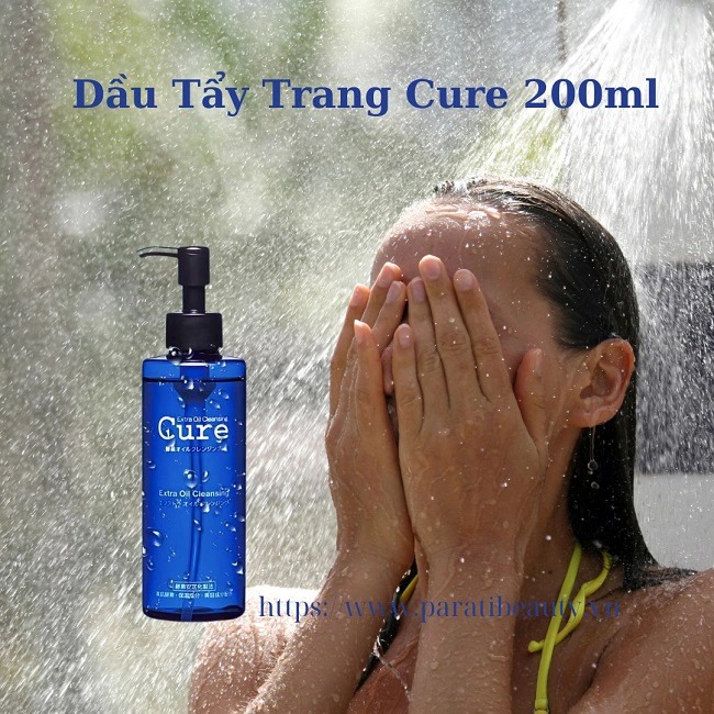 Dầu Tẩy Trang Cure Extra Oil Cleansing Nhật Bản 200ml
