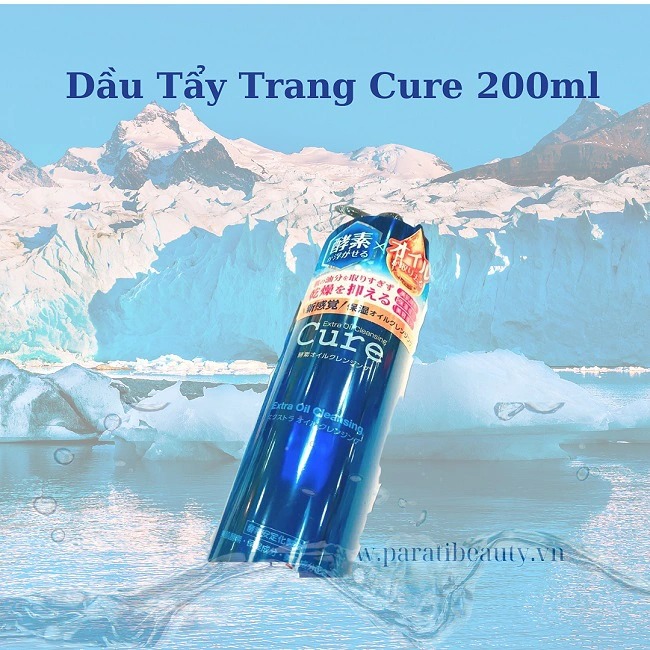Dầu Tẩy Trang Cure Extra Oil Cleansing Nhật Bản 200ml