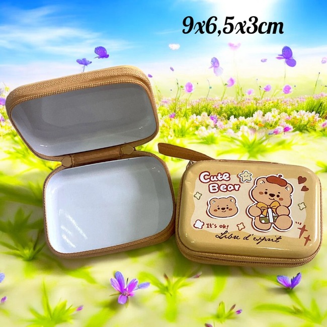 Hộp đựng thẻ họa tiết hoạt hình 9,5*7,2*3,2cm