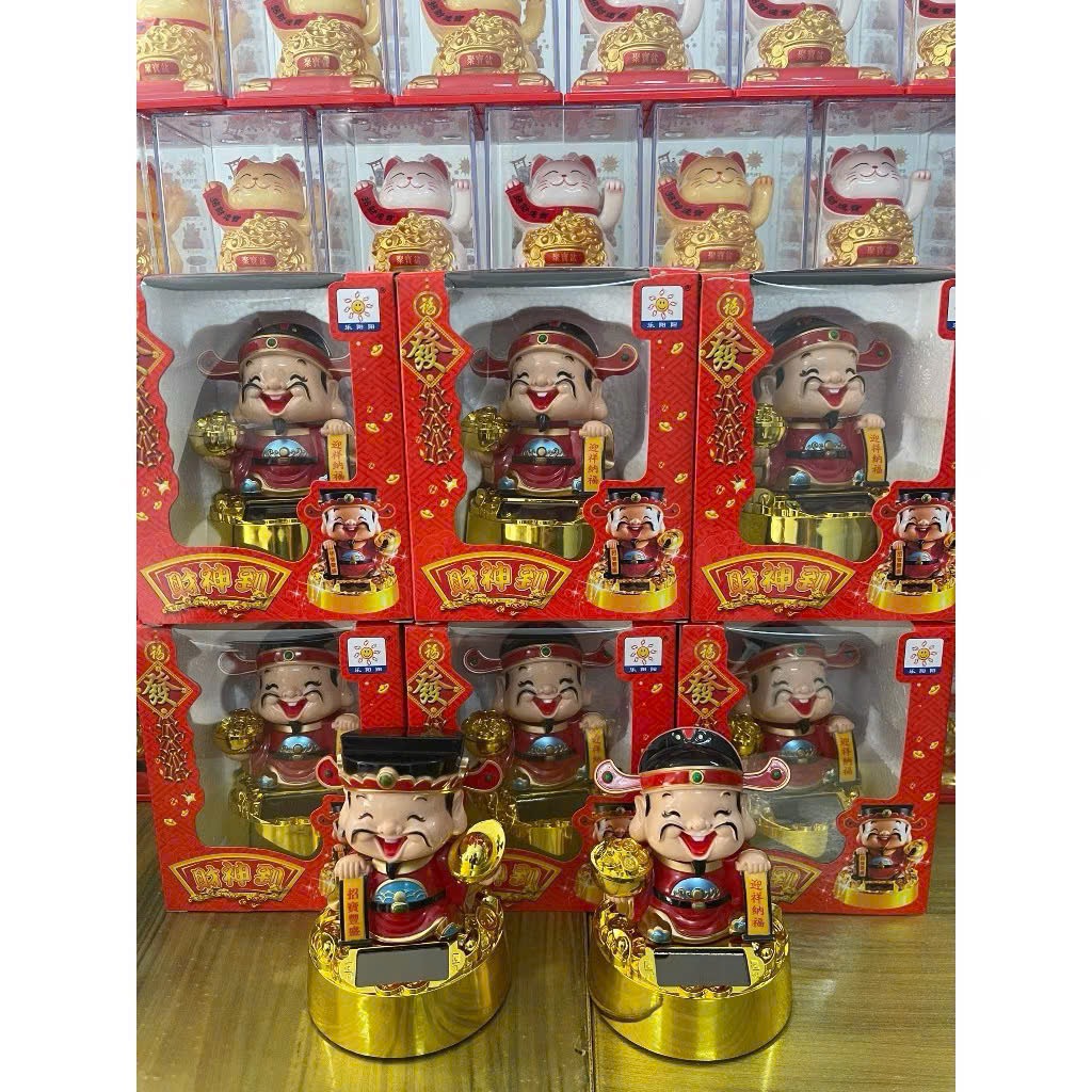 T.h.ầ.n T.à.i Gật Đầu 12x8cm