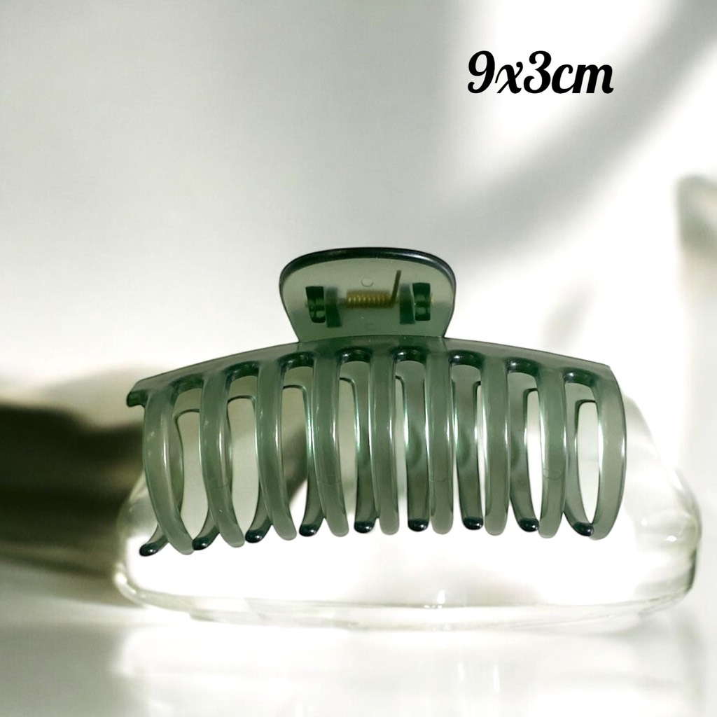 T3.Kẹp tóc càng cua nhựa 9x3cm