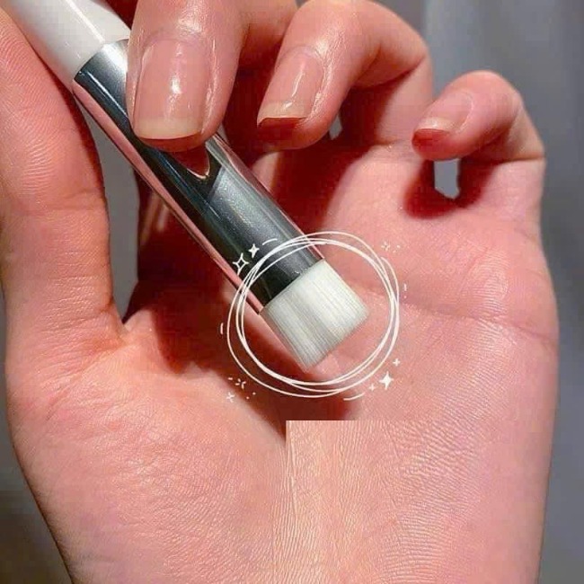 15.3 Cọ Silicon Mềm 2 Đầu dài 18,5cm ( ngẫu nhiên)