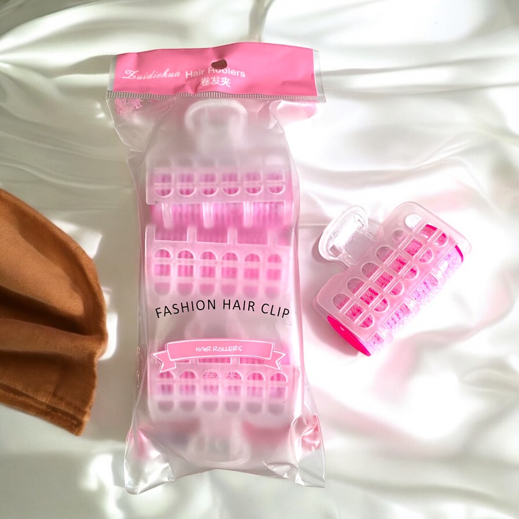 Sét 3 ống cuốn tóc 6cm