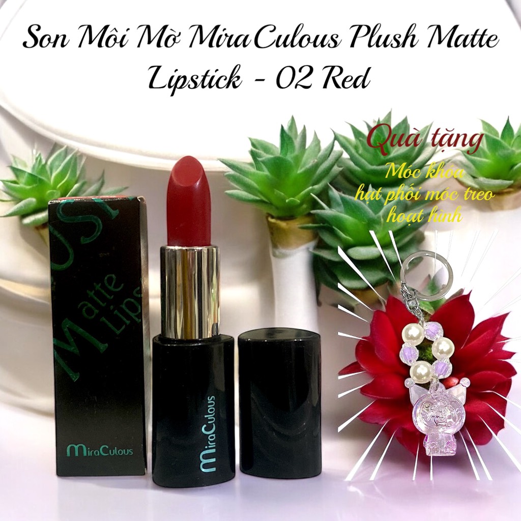 16.3 Son Môi Mờ MiraCulous Plush Matte Lipstick