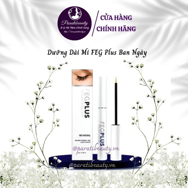 HLK Dưỡng Dài Mi FEG Plus Ban Ngày Chính Hãng 5ml_Mỹ